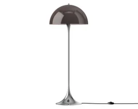 Stojací lampa Panthella 500, original opal brown