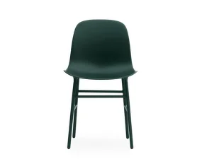 Židle Form Steel, green