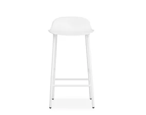 Barová židle Form 65 cm Steel, white
