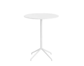 Stolek Still Café Table Ø75 x 95 cm, white