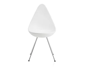 Židle Drop™, white / chrom