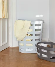 Koš Basket Small, soft yellow
