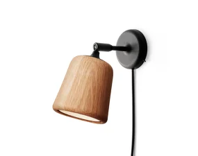 Nástěnná lampa Material Wall Lamp, natural oak