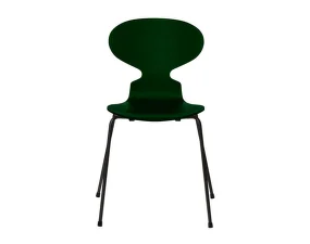 Židle Ant™ 3101 lacquered, evergreen / black