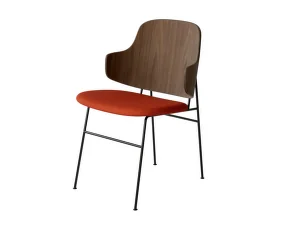 Jídelní židle Penguin, walnut/Hallingdal 600