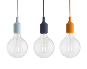 Závěsná LED lampa E27, light orange