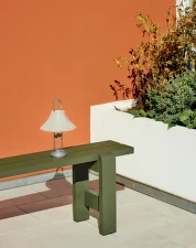 Lavice Weekday 190 cm, olive