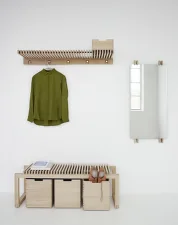 Úložný Box Cutter Low, teak