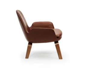 Křeslo Era Lounge Low Walnut, Ultra Leather