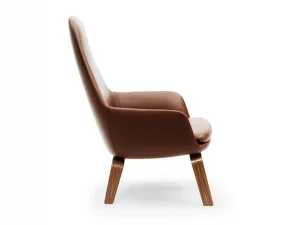 Křeslo Era Lounge High Walnut, Ultra Leather
