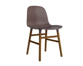 Židle Form Walnut, brown