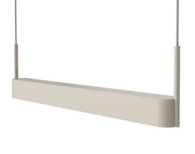 Závěsné svítidlo Scribe 70 cm, matt creme