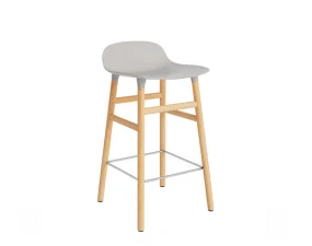 Barová židle Form 65 cm Oak, warm grey