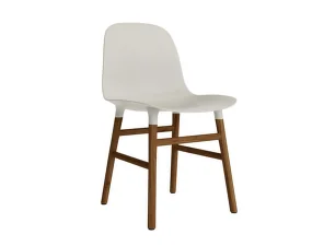 Židle Form Walnut, light grey