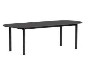 Stůl Annex Oblong 240x95, black oak/dark grey
