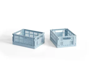 Úložný box Colour Crate Mini set 2ks, soft blue