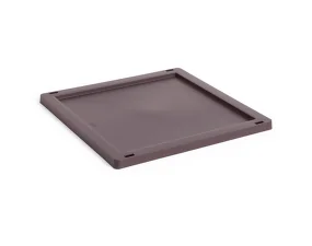 Plastové víko Colour Crate Medium Square/Cube, bordeaux