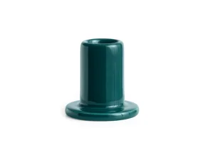 Svícen Tube Small, dark green