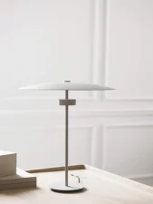 Stolní lampa Reflection, black lacquered aluminium
