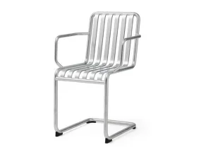 Židle Palissade Cantilever Armchair, galvanised
