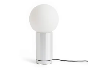 Stolní lampa Turn On, aluminium