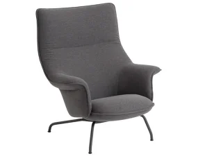 Křeslo Doze Lounge Chair, ocean 80 / anthracite black