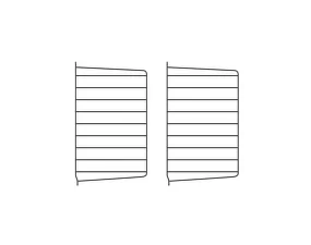 Nástěnný panel String Wall 50 x 30, 2 ks, dark brown
