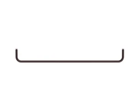 Šatní tyč String 72, dark brown