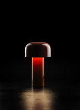 Přenosná lampa Bellhop, brick red