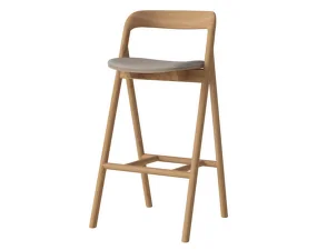 Barová židle Fenri 75 cm Oiled Oak, sand