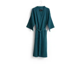 Župan Waffle Bathrobe, petrol blue