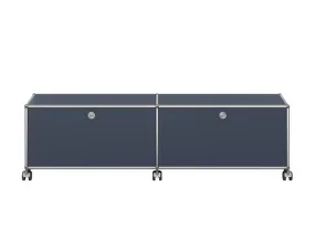 Komoda na kolečkách USM Haller M61, anthracite