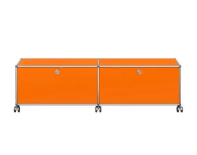 Komoda na kolečkách USM Haller M61, pure orange