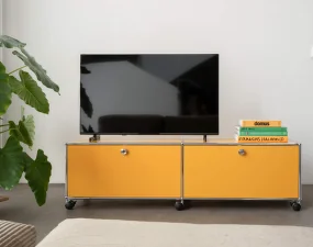 Komoda na kolečkách USM Haller M61, golden yellow