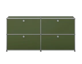 Komoda USM Haller E2, olive green