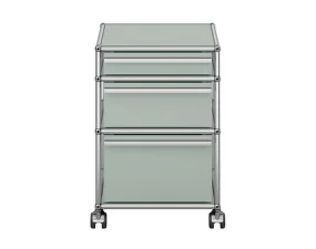 Zásuvkový kontejner na kolečkách USM Haller M63, light grey