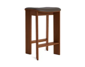 Barová stolička Chisel 30 H65, walnut / Grano chocolate