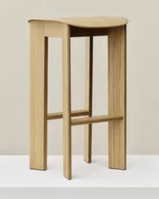 Barová stolička Chisel 30 H75, lacquered oak