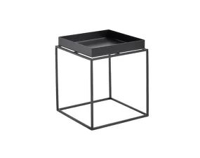 Stolek Tray Table 30x30, black