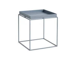 Stolek Tray Table 40x40, pigeon blue