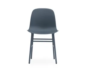 Židle Form Steel, blue