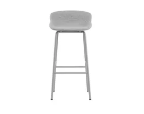 Celočalouněná barová židle Hyg Barstool 75, grey/synergy