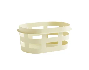 Koš Basket Small, soft yellow