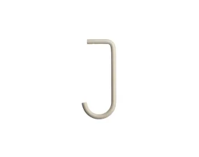 Háčky String sada 5ks, beige