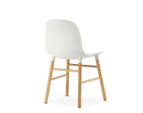 Židle Form Oak, white