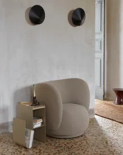 Lounge chair Rico, Grain cashmere