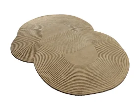 Koberec Zen Shaped 180x240, dark beige