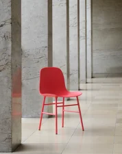 Židle Form Steel, bright red