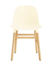 Židle Form Oak, cream