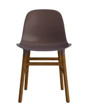 Židle Form Walnut, brown